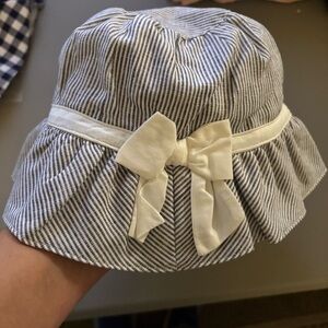 Janie and Jack striped sun hat new